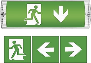 EMOS LED-Notbeleuchtung, Notausganglicht bis zu 3h Notfall-Modus, Fluchtwegleuchte mit Manuell-Pr…