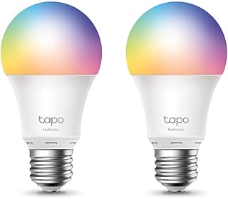 Tapo TP-Link smarthome E27 Glühbirne, glühbirnen, Mehrfarbrige smart lampe, zubehör, kompatibe…