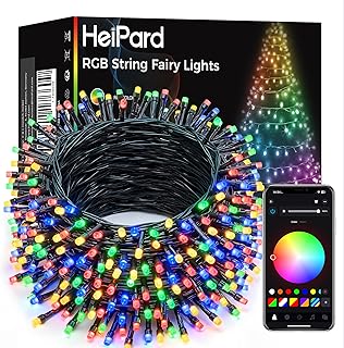 Smart RGB LED Lichterkette 30 m, 300 LED Farbwechsel Strings mit App & Fernbedienung, Innen & A…