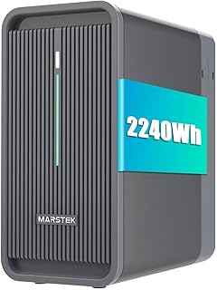 2025 Updated Balkonkraftwerk mit Speicher B2500 0% VAT, Marstek 2240Wh LiFePO4 Akku 6000 Ladezykl…