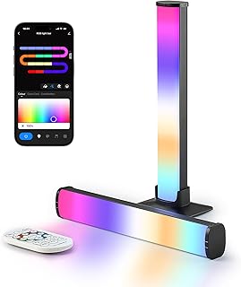 RGB Lightbar LED TV & Gaming Hintergrundbeleuchtung, 25cm Smart Light Bars, TV-Sync für Ambient …