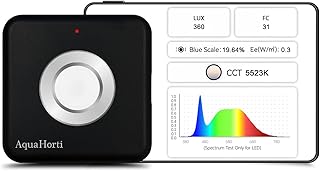 AH-300 Belichtungsmesser, Test-LED-Spektrum, CCT, LUX, Fußkerze, Blaulicht w/m², LUX-Verteilung…
