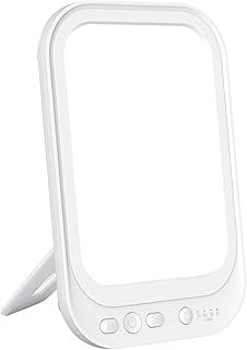 IJIAMY Tageslichtlampe 10000 Lux Lichttherapielampe mit 3 Lichtfarben 4 Timer 3 einstellbare, UV-…