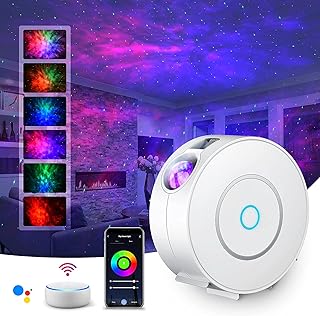 SUPPOU LED WIFI Sternenhimmel Projektor, Smart Nachtlicht 3D Galaxy Sternenprojektor Lampe Kinder…