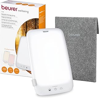 Beurer TL 35 Tageslichtlampe, Simulation von Tageslicht, mit 3 Farbtemperaturen für einen gerege…