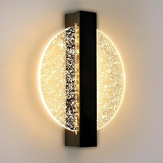 Comely Wandleuchte Innen LED, 12W 1500LM Rund LED Wandlampe Warmes Weiß 3000K, Wandleuchte Innen…