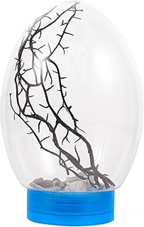 Angoily Aquarium Ecosystem Mit -Basis Geschlossenes Wassersystem Für Desktop Biolumineszente Kug…