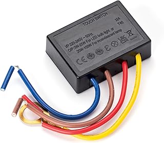 ORION LIGHTSTYLE Touchdimmer Touch Dimmer Modul MTD-EH1503 20-100 Watt LED 3-25 Watt für Lampen …