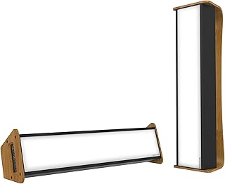 DAYVIA MOBILLY LED Lichtterapie-Leuchte schwarz Bambus, moderne Lichttherapie-Lampe für mehr Ene…