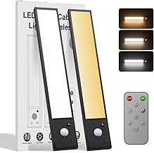 2 Stück 20cm Schrankbeleuchtung,70LEDs Dimmbar Schrankbeleuchtung led bewegungssensor,Aufladbar …