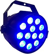 LED Bühnenlicht 12x1W RGB PAR Strahler – DMX512 & Musiksteuerung, 4/8 Kanäle, Strobe & Dimmer…