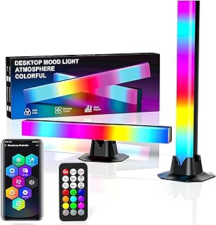 FUPT LED Lightbar, [2 Stück] RGB Gaming Lampe Fernseher Beleuchtung,TV Hintergrundbeleuchtung Am…
