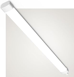2er Set LED Feuchtraumleuchte 120CM in Neutralweiß 4000K 36W 4000Lumen, IP65 Wasserdicht Nassrau…