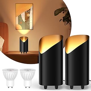 LED Uplight Spot 2 Stück, 7W Bodenstrahler, LED Bodenleuchte zur indirekten Beleuchtung, Standle…