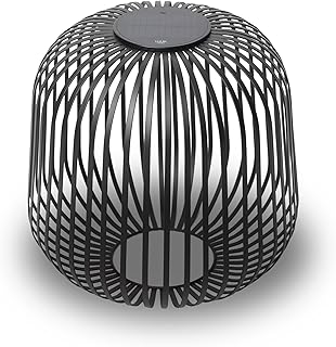 LUUK Studio Mobile LED Gartenlaterne, Solarleuchte für drinnen & draußen in modernem Design, IP…