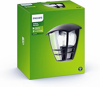 Philips Creek Outdoor Wandleuchte (60 W), wetterfeste Außenleuchte, E27 Leuchte ohne Leuchtmitte…