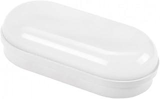 NCC-Licht LED Außenleuchte Wandlampe Weiß oval IP54 8W 820lm Neutralweiß 4000K 120°