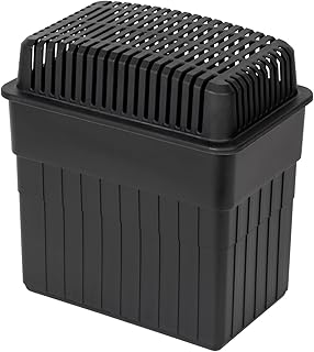 WENKO Feuchtigkeitskiller, Luftentfeuchter mit 2 kg Granulat-Block, passend für Bad, Garage, Kel…