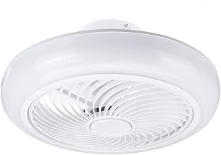 Bel Air Home – Keramik-Heizlüfter PTC Deckenleuchte VULCANO | 72W Energiesparend | LED-Licht & G…