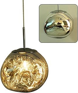 Jatwefiv Moderne Bunte Pendelleuchte mit Lava Bubble Höhenverstellbar Hängeleuchte Frei Kombini…