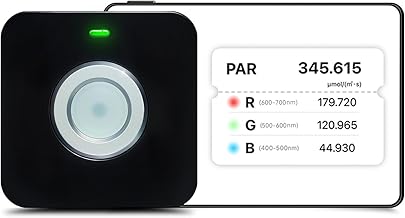 VBR-100 PAR-Messgerät 6000umol / (㎡s), Rotes und blaues Licht trennen PAR, DLI-Rechner, PPFD-V…