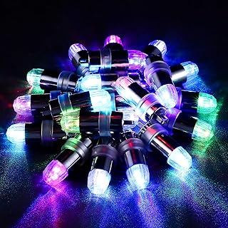 Encham 30 Stück BallonLichter Bunt mini LED farbige Beleuchtung Licht Batteriebetrieben Wasserdi…
