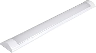 LED Werkstatt Leuchte Batten Lichtleiste Aluminium 600 mm 230V 18W 3000K 1800 Lumen Super Helle G…