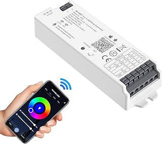 SEZO WB5 5in1 WiFi Bluetooth LED Controller Auto-Synchronisation Kompatibel mit Alexa/Google Home…