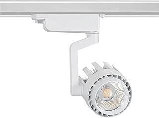 LEDKIA LIGHTING – LED-Strahler 30W für 1-Phasenstromschiene | 3000 lm Lichtstrom | COB Technolog…