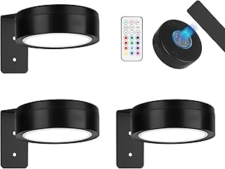 3 Stück Bilderleuchte Kabellos-LED Bildbeleuchtung Kabellos für Wandmontage,Magnetische Bilderl…