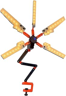 Lonyiabbi Futuristische LED-Schreibtischlampe, Terrian-Scanner-Tischlampe, 3D-Druck mit Fernbedie…