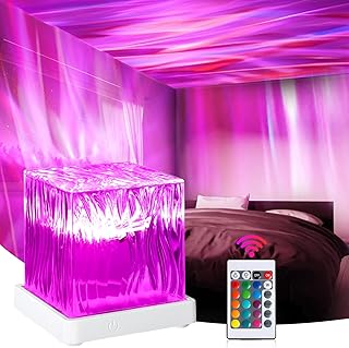 Dreamy Cubby Nordlicht-Projektorlicht, LED 16 Farben und Moduswechsel, modernes/futuristisches/We…