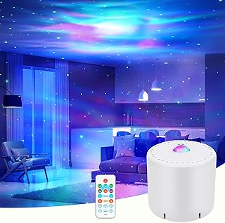 MHAZDZE LED Sternenhimmel Projektor Sternenlicht Projektor Galaxy Projektor Fernbedienung Timer S…