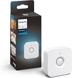 Philips Hue Bewegungsmelder Indoor, Tageslichtsensor für smarte Beleuchtung, automatische Lichts…