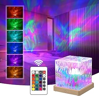 Shenjia Nordlicht Projektor: Sternenhimmel-Projektor mit 16 Farben, der eine Atmosphäre des Nord…