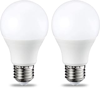 Amazon Basics E27 LED Lampe, 9W (ersetzt 60W), warmweiß, dimmbar – 2er-Pack