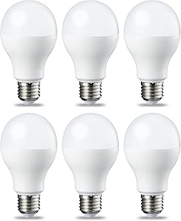 Amazon Basics E27 LED Lampe, 14W (ersetzt 100W), warmweiß, dimmbar – 6er-Pack