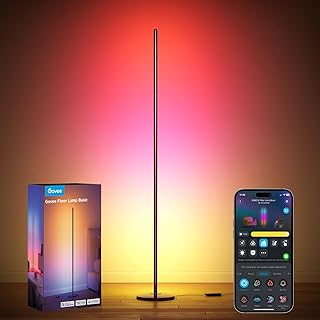 Govee RGBIC LED Stehlampe Wohnzimmer, WiFi Stehlampe Dimmbar, Arbeiten Sie mit Alexa und Matter, …