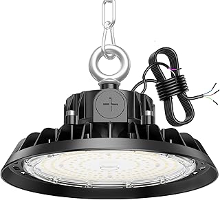 UFO LED 100W Werkstattlampe Superhelle Werkstatt Deckenleuchte Dimmbare 60W/80W/100W High Bay Lig…