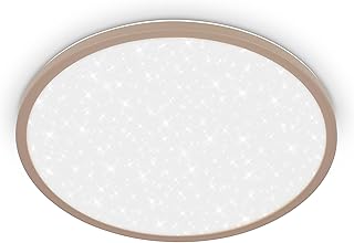 BRILONER – LED Panel mit indirektem Licht, Sternenhimmel, neutralweißes Licht, LED Lampe, Decken…