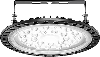 LED Werkstatt Deckenleuchte Werkstattleuchte LED UFO Industrielampe, SMD 2835 Hallenstrahler, 100…